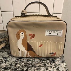 Radley London Beagle Leather Crossbody Purse